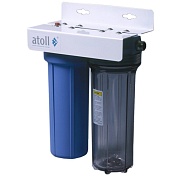 Магистральный фильтр atoll I-21SC-pc STD с механическим и угольным картриджами